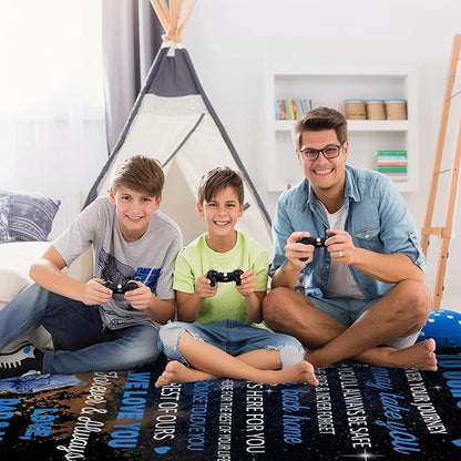 Perfect Blanket Gift for Son from Parents - Blanket To Your SON - From MOM/DAD