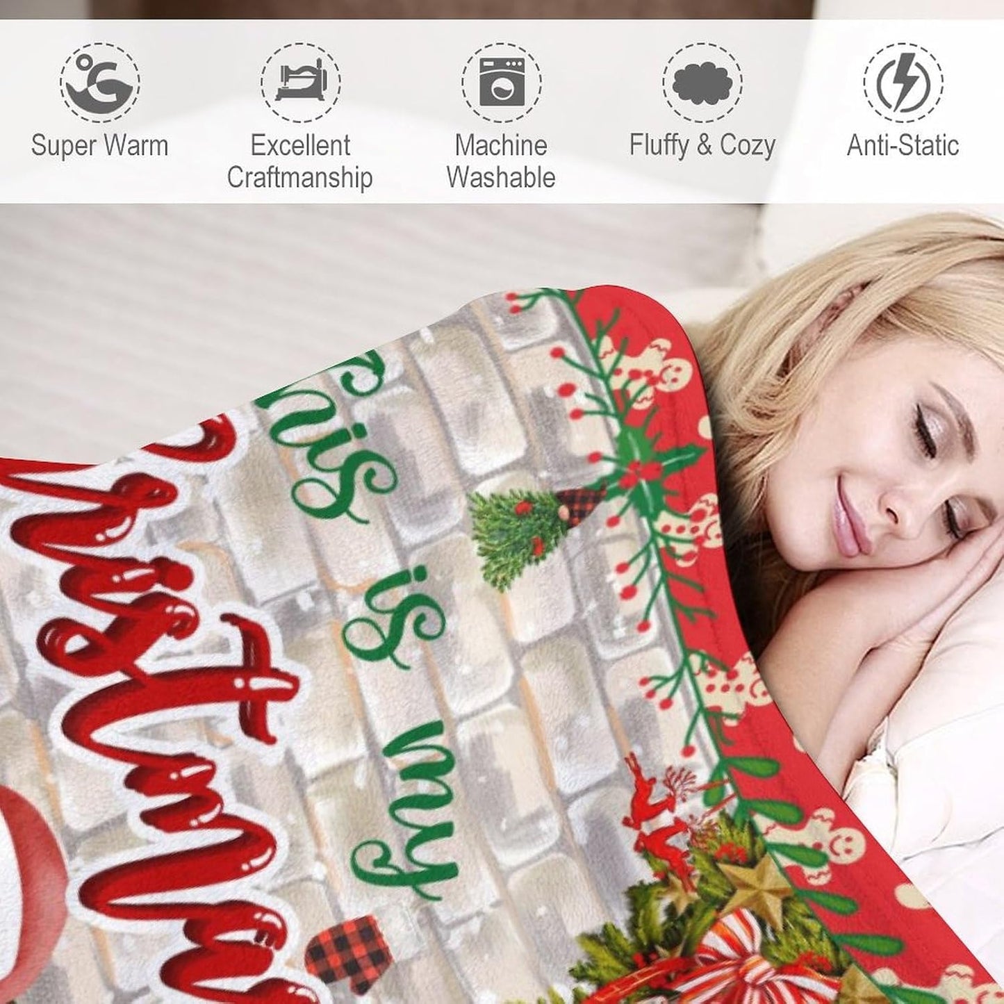 Perfect Blanket Christmas Gifts for DAUGHTER/SON - From MOM/DAD