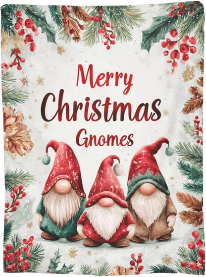 Perfect Blanket Christmas Gnome Gifts, for DAUGHTER/SON - From MOM/DAD