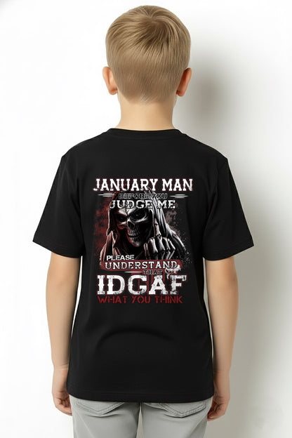 JANUARY - BEFORE YOU JUDGE ME T-shirt For MAN - TRACY01 (SKU2605-275-01)