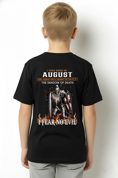 AUGUST - I FEAR NO EVIL T-shirt For MAN - TRACY08 (SKU2605-269-08)