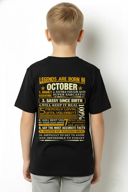OCTOBER - LEGENDS ARE BORN IN OCTOBER For MAN - TRACY10 (SKU2605-242-10)