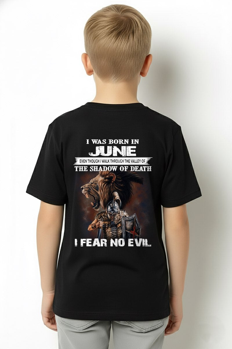 JUNE - EVEN THOUGH I WALK THROUGH THE VALLEY T-Shirt For MAN - TRACY06 (SKU2606-168-06)