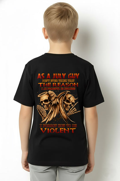 JULY - I AM PEACEFUL T-Shirt For MAN - TRACY07 (SKU2606-226-07)