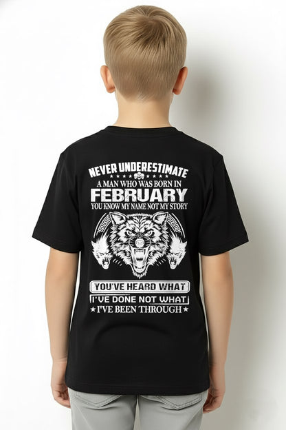 FEBRUARY - YOU KNOW MY NAME BUT MY STORY T-Shirt For MAN - TRACY02 (SKU2605-373-02)