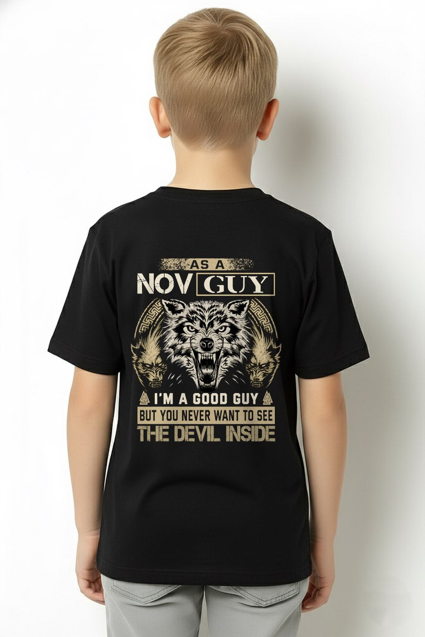 NOVEMBER - THE DEVIL INSIDE T-shirt For MAN - TRACY11 (SKU2605-272-11)
