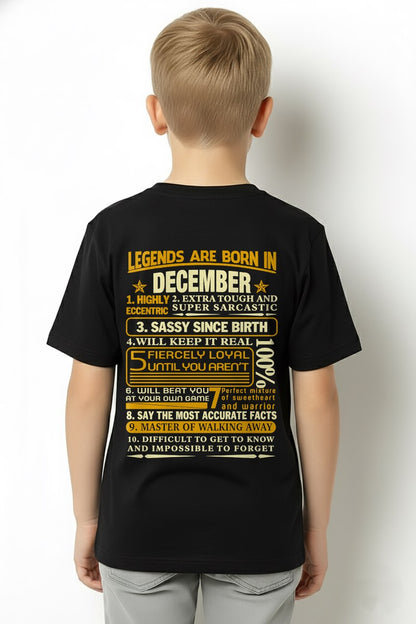 DECEMBER - LEGENDS ARE BORN IN DECEMBER For MAN - TRACY12 (SKU2605-242-12)
