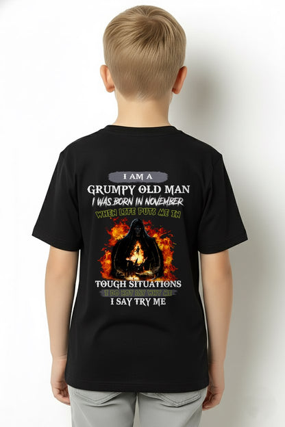 NOVEMBER - TOUGH SITUATIONS T-shirt For MAN - TRACY11 (SKU2605-418-11)