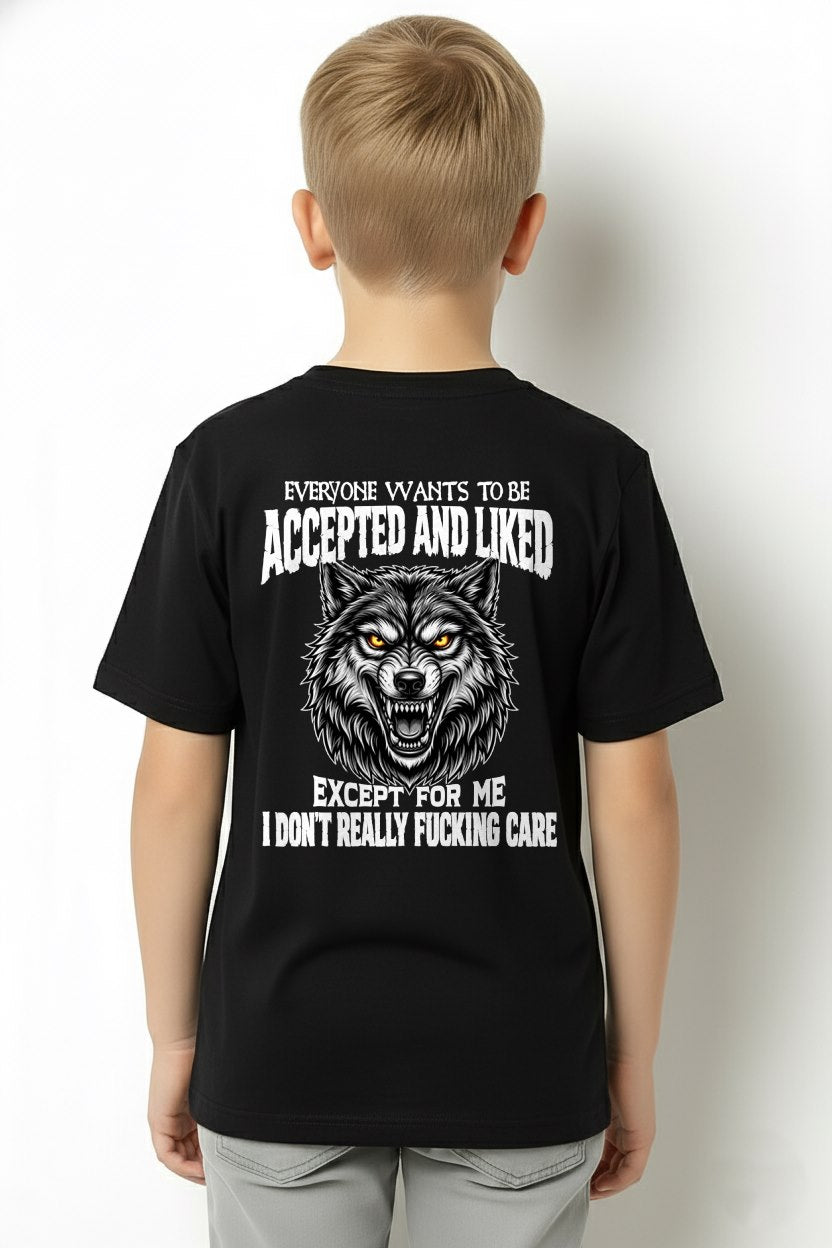 "I DON'T CARE" T-shirt For MAN - TRACY00 (SKU2607-10-00)