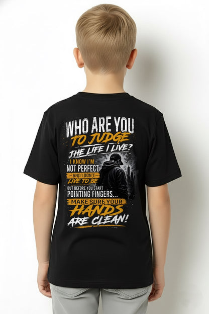 HANDS ARE CLEAN T-shirt For MAN - TRACY00 (SKU2605-305-00)