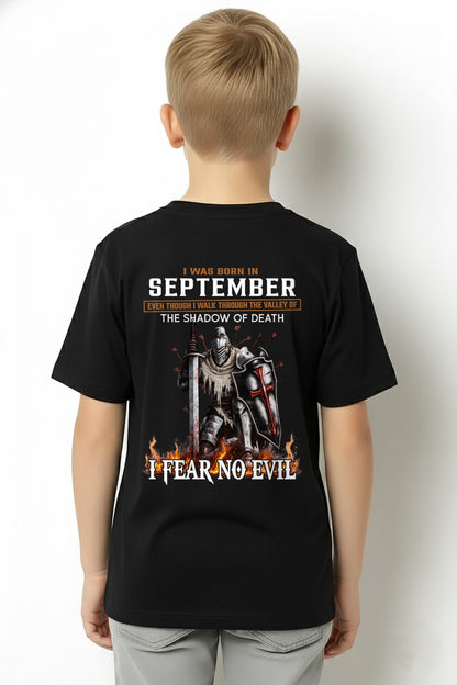 SEPTEMBER - I FEAR NO EVIL T-shirt For MAN - TRACY09 (SKU2605-269-09)