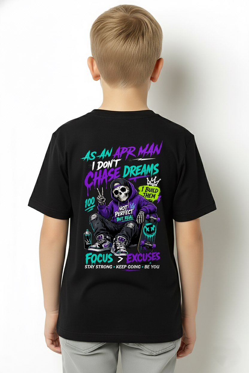 APRIL - I DON'T CHASE DREAM T-Shirt For MAN - TRACY04 (SKU2605-361-04)