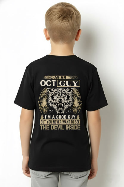 OCTOBER - THE DEVIL INSIDE T-shirt For MAN - TRACY10 (SKU2605-272-10)