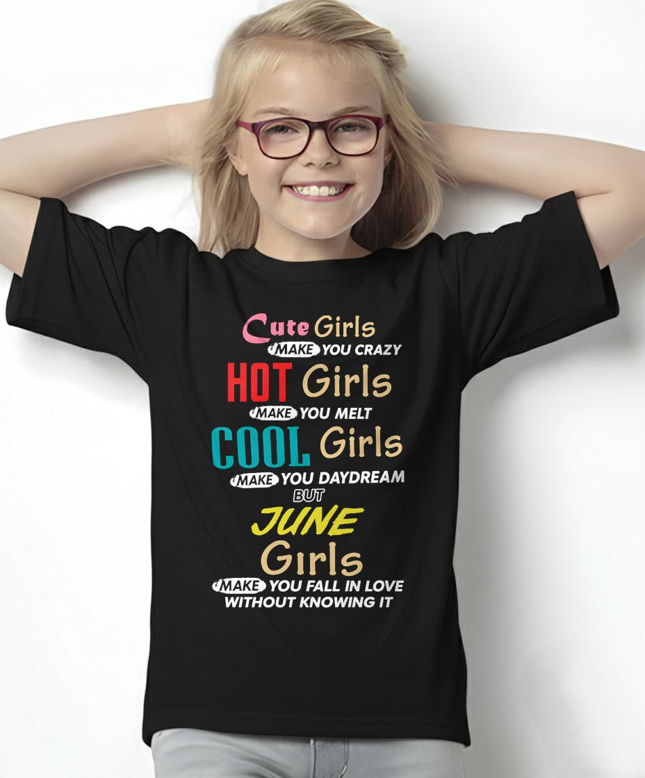JUNE - CUTE GIRL T-Shirt For WOMAN - TRACY06 (SKU2607-252-06)