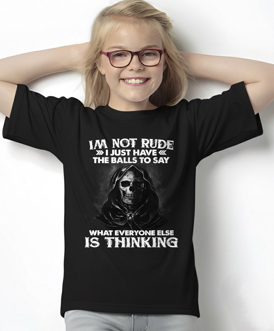 I'M NOT RUDE T-Shirt For WOMAN - TRACY00 (SKU2605-430-00)