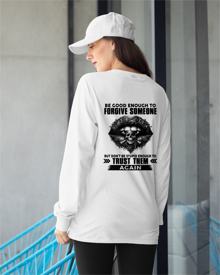 DON'T BE STUPID ENOUGH TO TRUST THEM For WOMAN T-Shirt - TRACY00 (SKU2605-422-00)