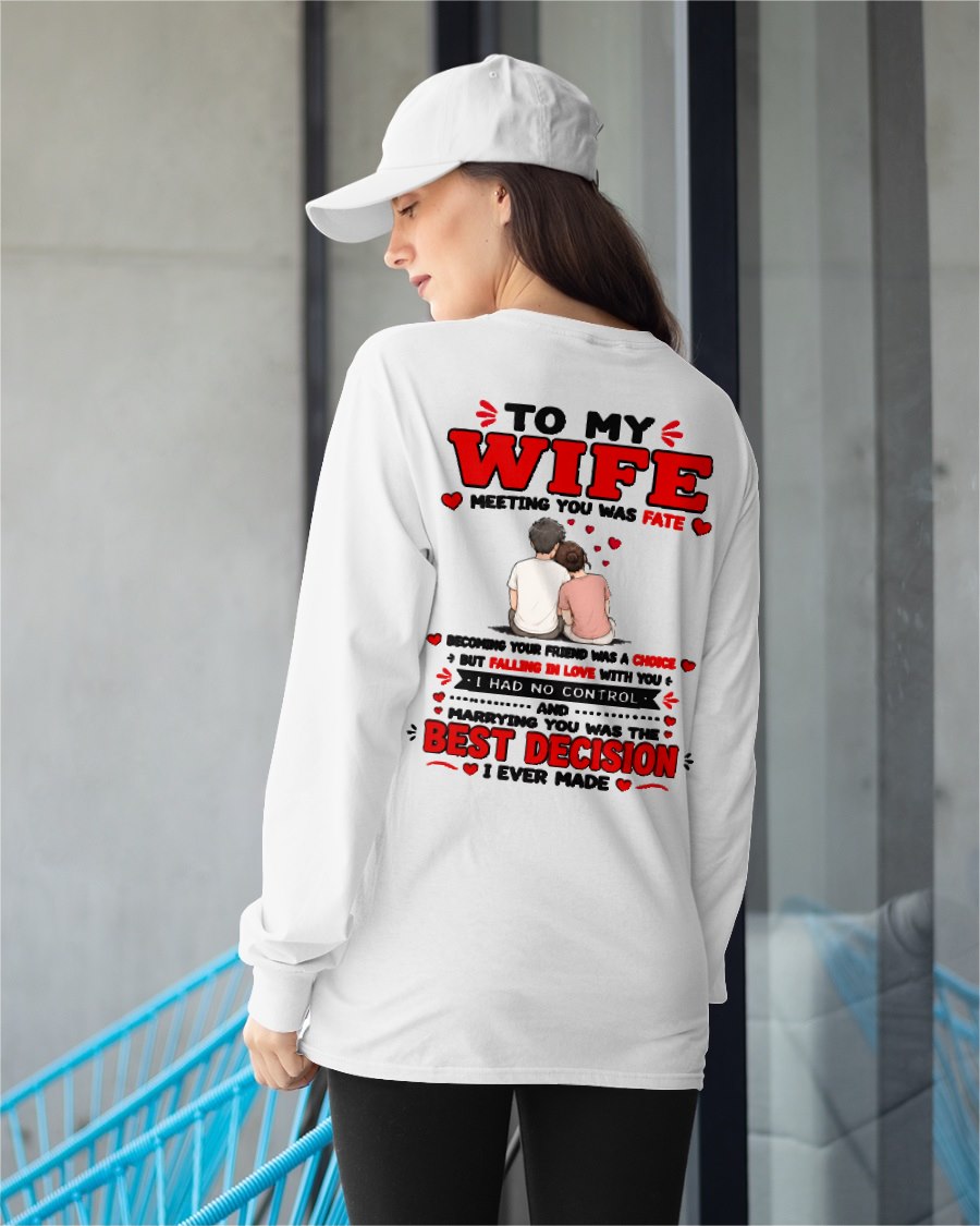 PERFECT T-SHIRT FOR MY WIFE - GIFT FROM HUSBAND - TRACY00 (SKU2608-107)