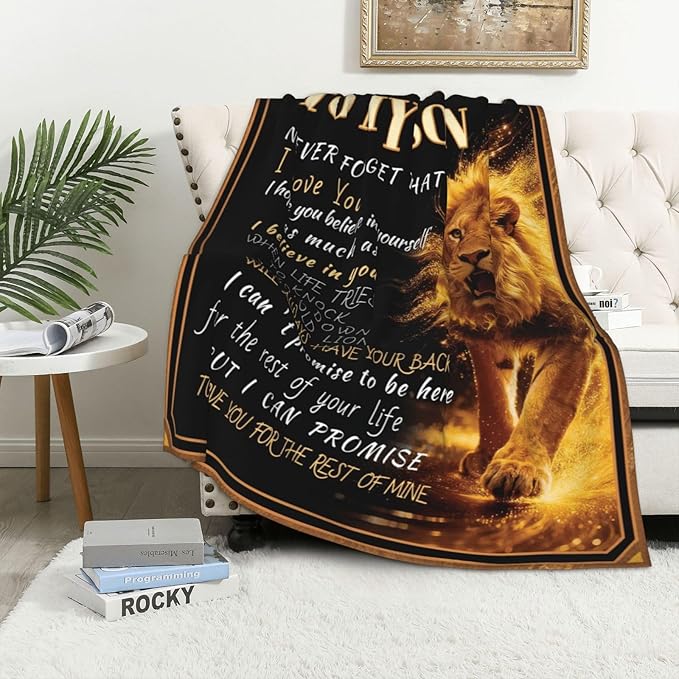 Perfect Blanket Gift for Adult Son from Parents - Blanket To Your SON - From MOM/DAD