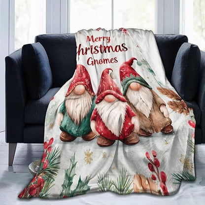 Perfect Blanket Christmas Gnome Gifts, for DAUGHTER/SON - From MOM/DAD
