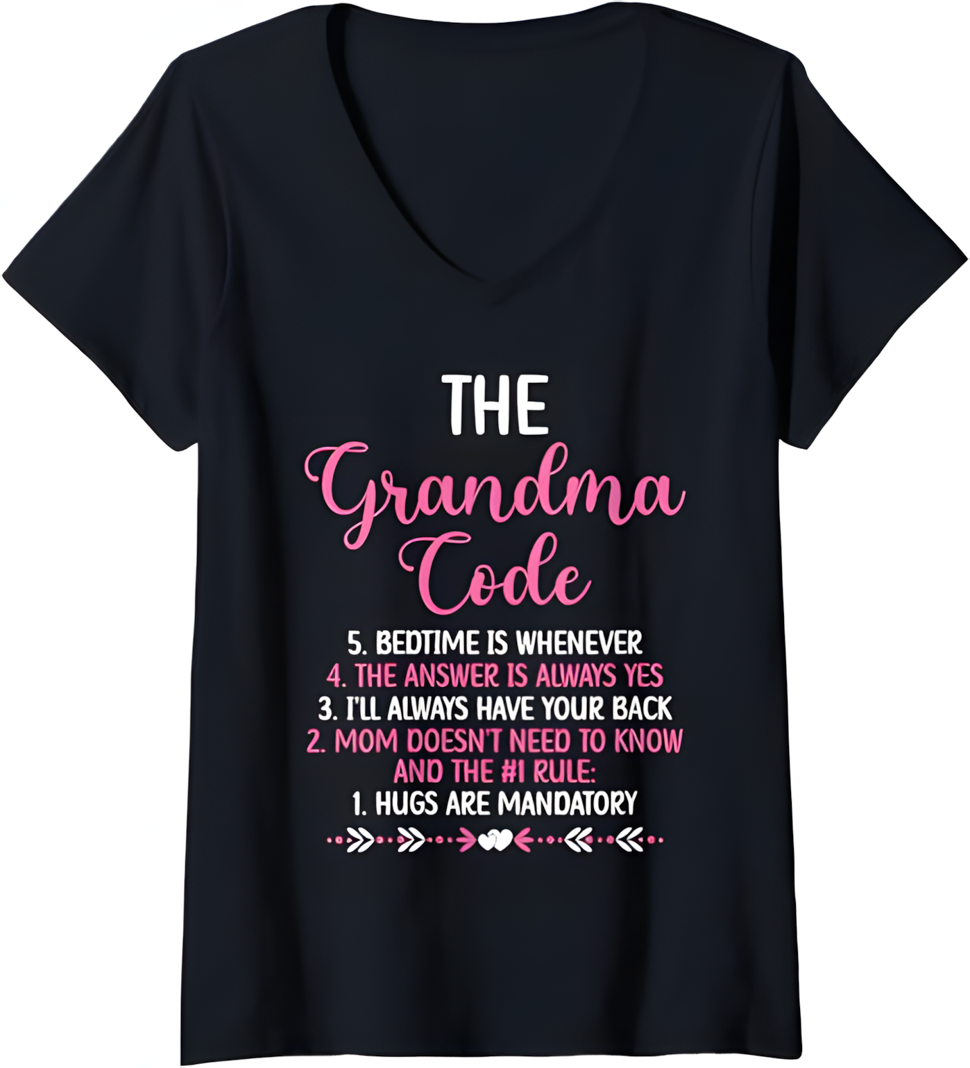 THE GRANDMA CODE T SHIRT - From grandma tracy00
