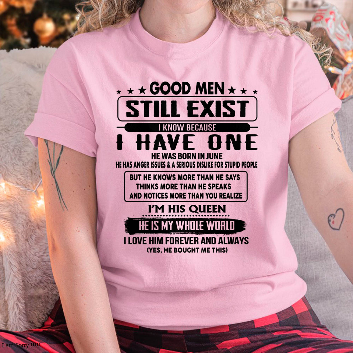June - Good men Still Exist - gift for your girlfriend, wife from Husband - XUAN06 (SKU-GM-06)