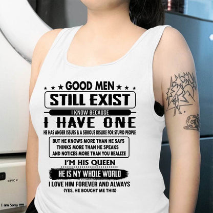 Good men Still Exist - gift for your girlfriend, wife from Husband - tracy00 (SKU-GM-00)