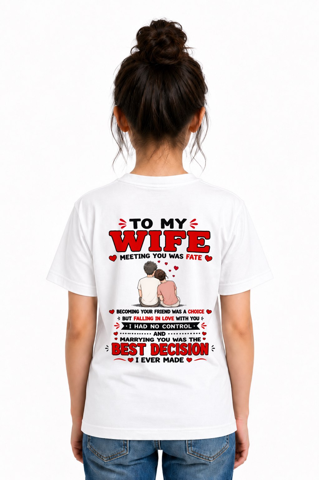 PERFECT T-SHIRT FOR MY WIFE - GIFT FROM HUSBAND - TRACY00 (SKU2608-107)