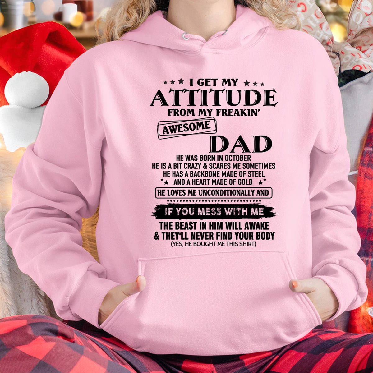 October - Gift For Son and Daughter From Dad - XUAN10 - (SKU-TDADC-10)