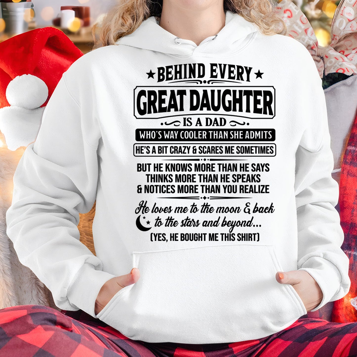 DAD COOLER THAN DAUGHTER ADMITS To DAUGHTER From DAD - TRACY00 (SKU2606-137-00)