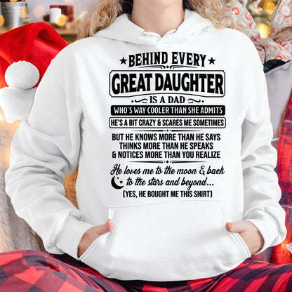 DAD COOLER THAN DAUGHTER ADMITS To DAUGHTER From DAD - TRACY00 (SKU2606-137-00)