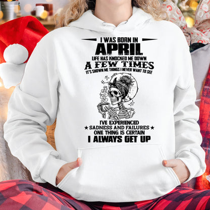 APRIL - LIFE HAS KNOCKED ME DOWN A FEW TIMES For WOMAN - TRACY04 (SKU2606-338-04)
