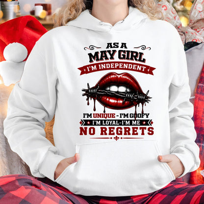 MAY - I'M UNIQUE GOOFY LOYAL For WOMAN T-Shirt - TRACY05 (SKU2608-478-05)