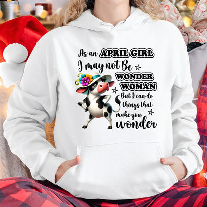 As a APRIL GIRL I may not Be WONDER WOMAN For WOMAN - TRACY04(SKU2605-03-04)