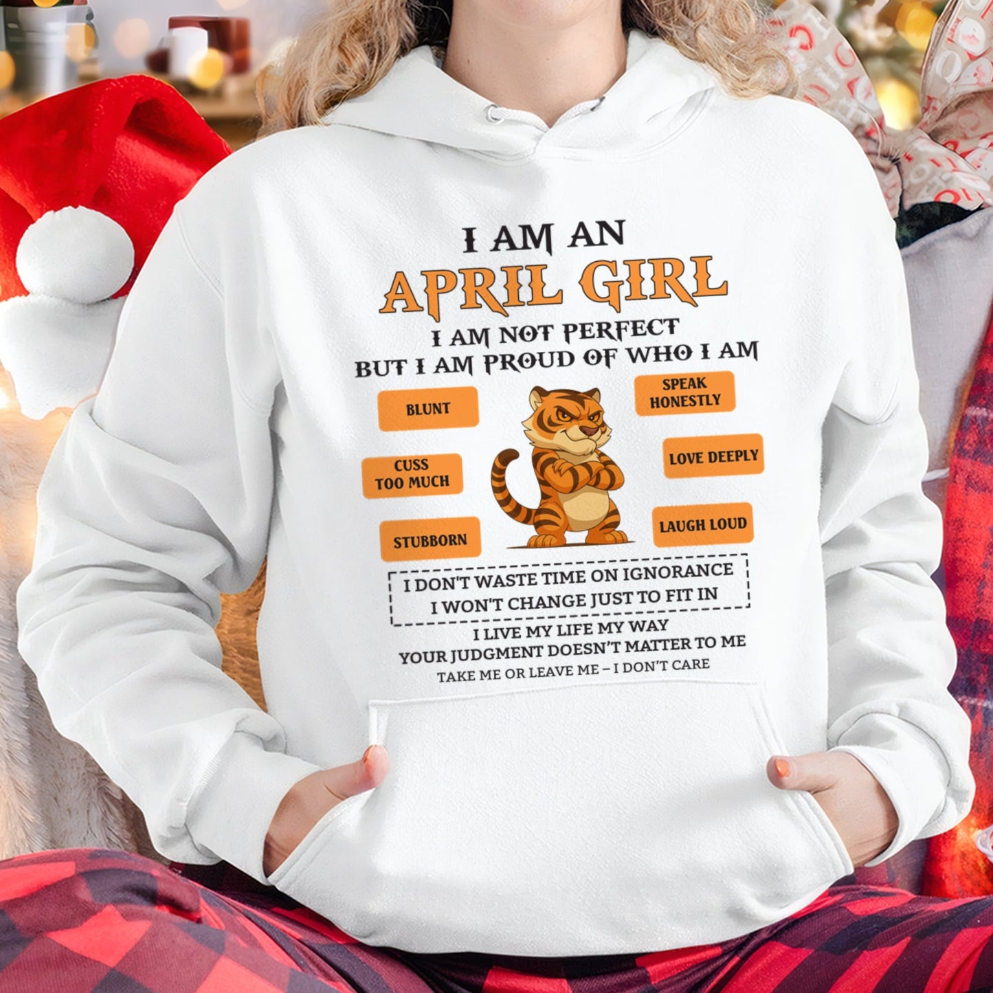 "I AM A APRIL GIRL" - Birthday Gift For April Girls - FMA XUAN04 (SKU26T-01-62-04)