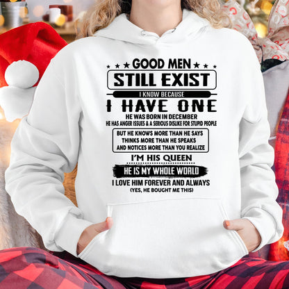 December - Good men Still Exist - gift for your girlfriend, wife from Husband - tracy12 (SKU-GM-12)