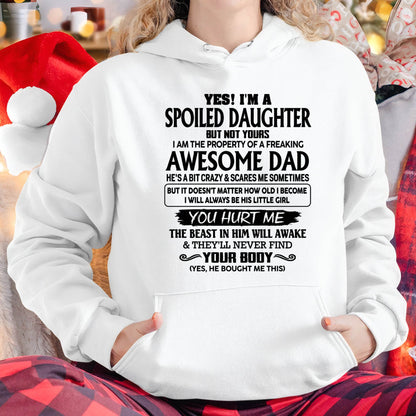 "I WILL ALWAYS BE LITTLE GIRL OF MY DAD" – SPECIAL GIFT FROM DAD – tracy00 (SKU2607-107-00)