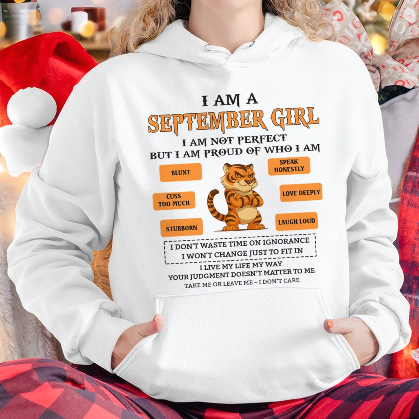 "I AM A SEPTEMBER GIRL" - Birthday Gift For September Girls - FMA XUAN09 (SKU26T-01-62-09)