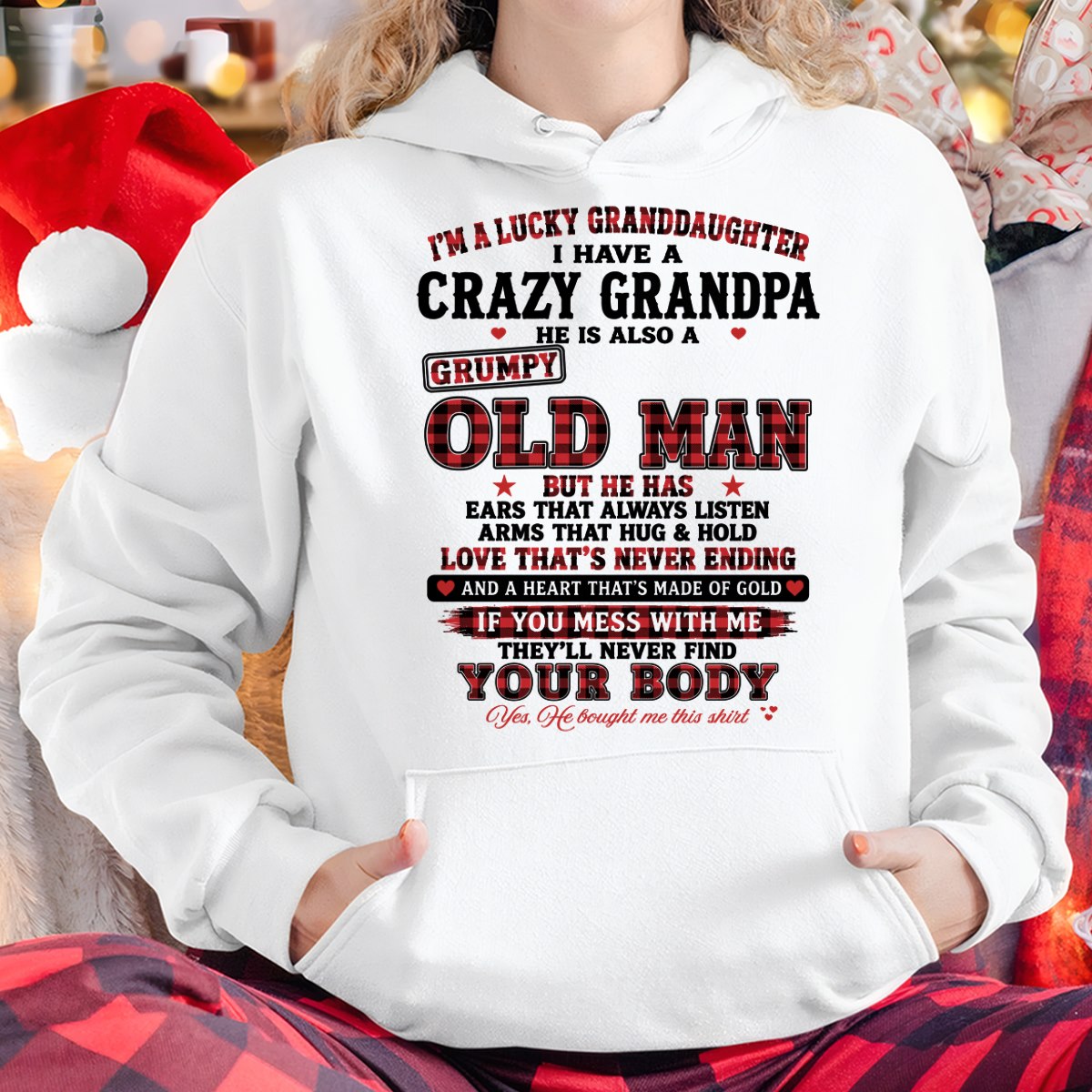 LUCKY GRANDDAUGHTER HAVE A GRANDPA From GRANDPA - TRACY00 (SKU2609-30-00)