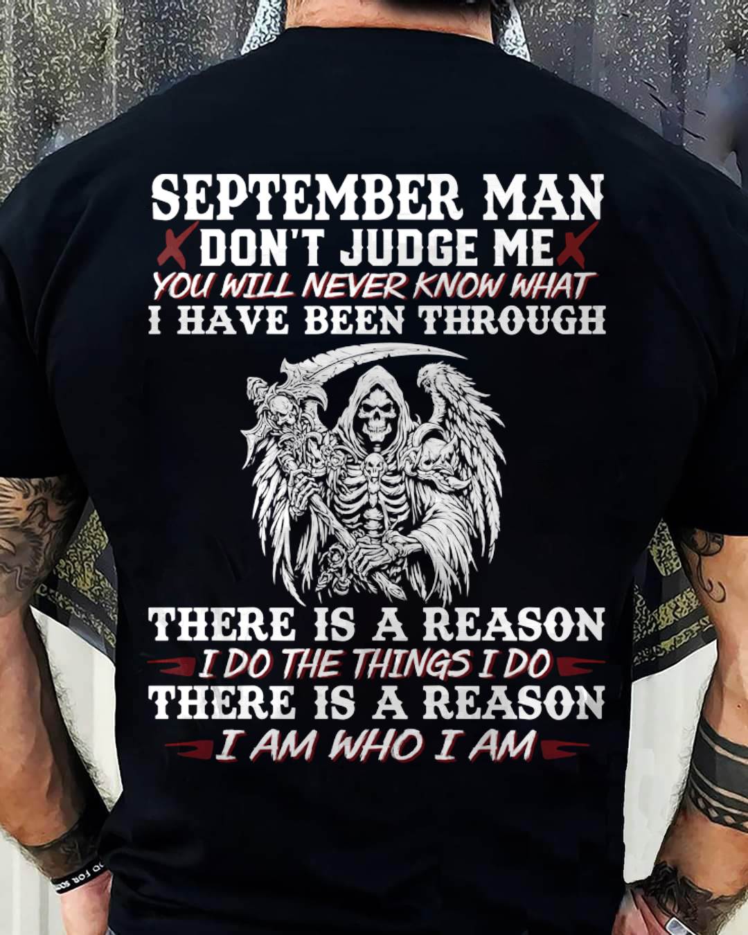September Man Don't Judge Me – T-Shirt For Man – XUAN09 (SKU10-49-09)