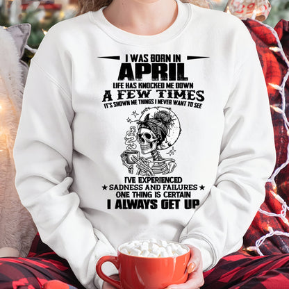 APRIL - LIFE HAS KNOCKED ME DOWN A FEW TIMES For WOMAN - TRACY04 (SKU2606-338-04)