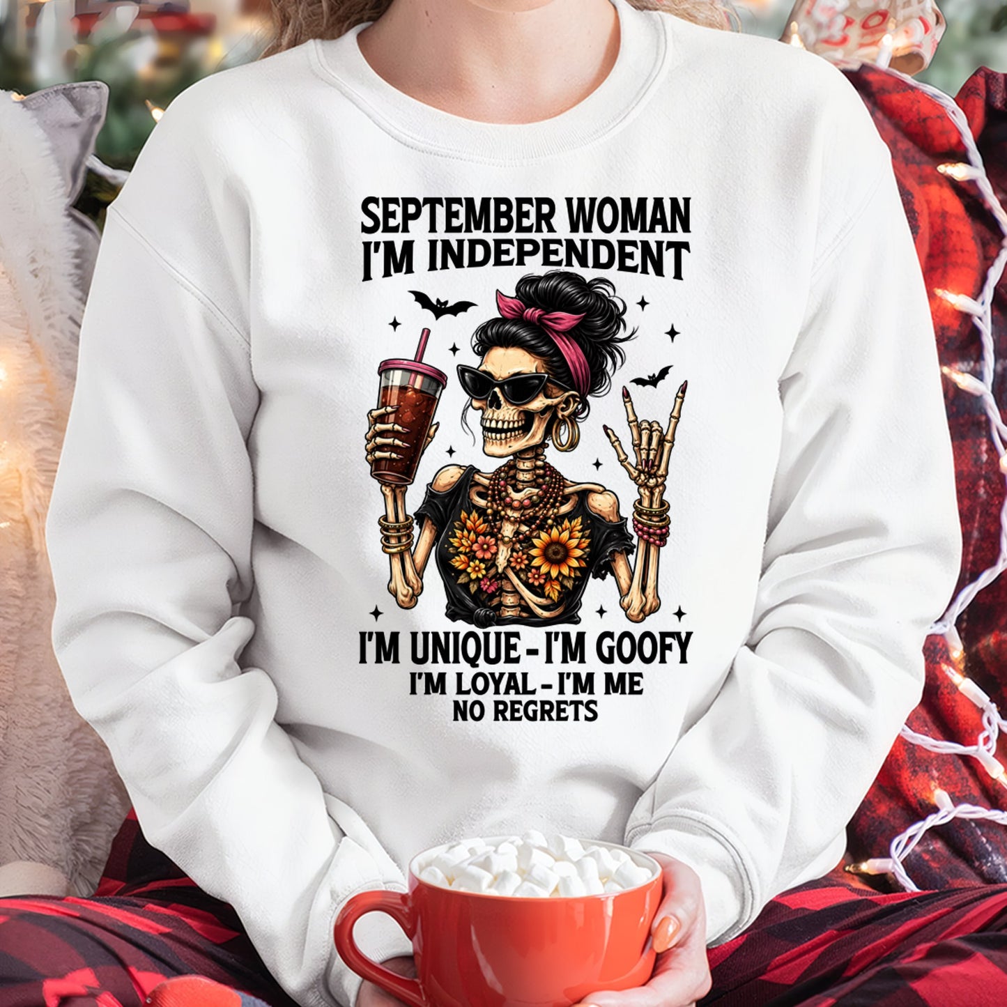 SEPTEMBER - I'M UNIQUE GOOFY LOYAL For WOMAN T-Shirt - TRACY09 (SKU2606-33-09)