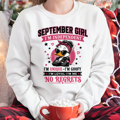 SEPTEMBER - I'M UNIQUE GOOFY LOYAL T-shirt For WOMAN - TRACY09 (SKU2608-421-09)