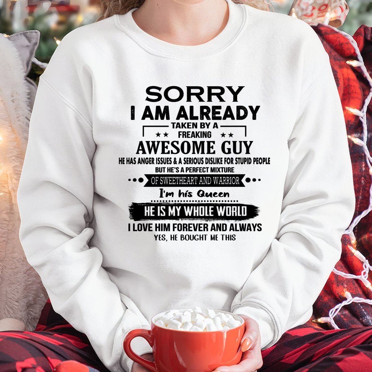 PERFECT T-SHIRT FOR MY WIFE - GIFT FROM HUSBAND - TRACY00 (SKU-SWEETHEART)