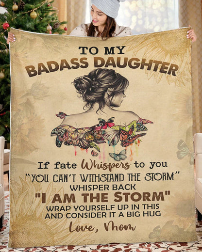 Special Gift For Your Daughter Blanket - From Mom