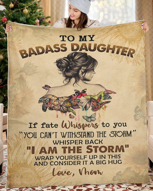 Special Gift For Your Daughter Blanket - From Mom