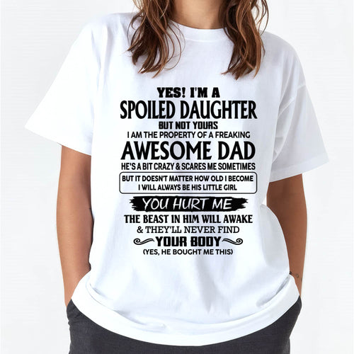"I WILL ALWAYS BE LITTLE GIRL OF MY DAD" – SPECIAL GIFT FROM DAD – tracy00 (SKU2607-107-00)