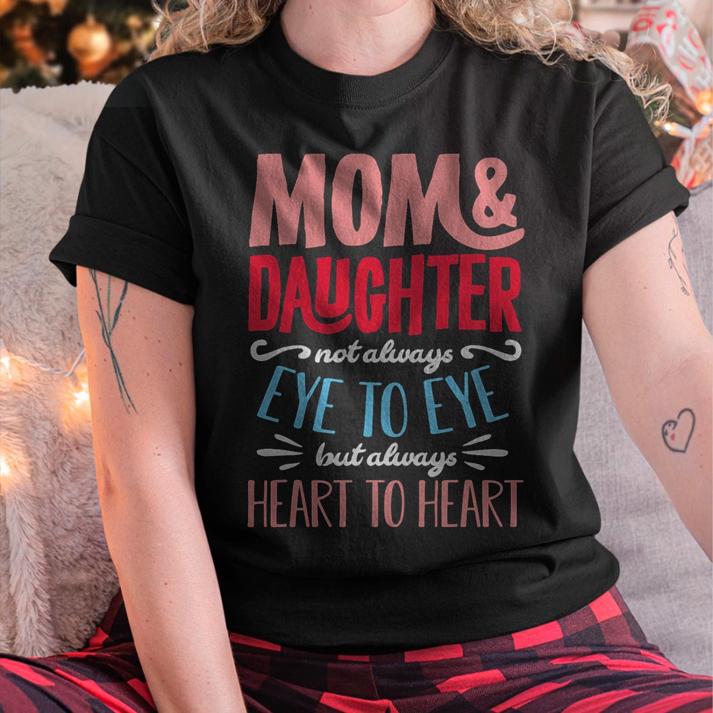 Mom and Daughter T shirt - Gift For Daughter from Mom - tracy00