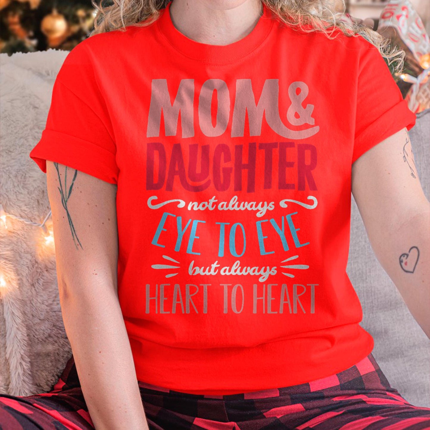 Mom and Daughter T shirt - Gift For Daughter from Mom - tracy00