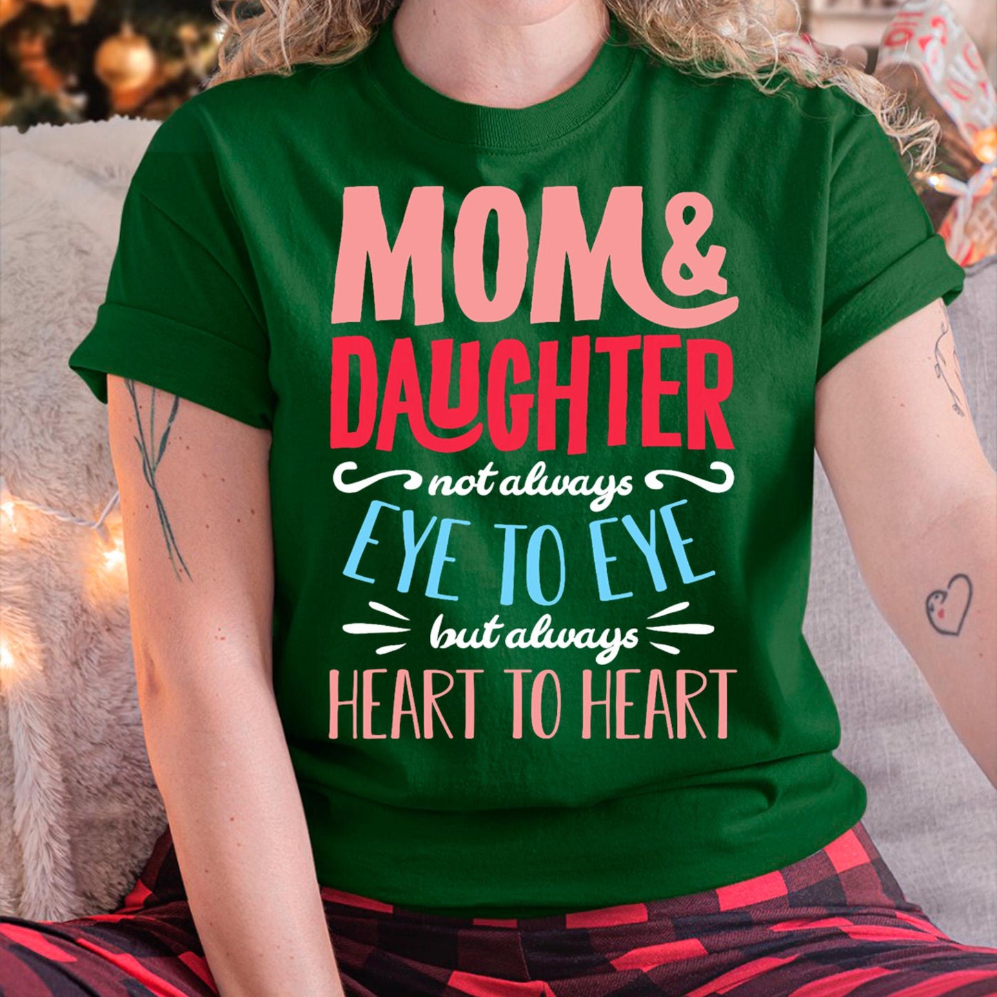 Mom and Daughter T shirt - Gift For Daughter from Mom - tracy00