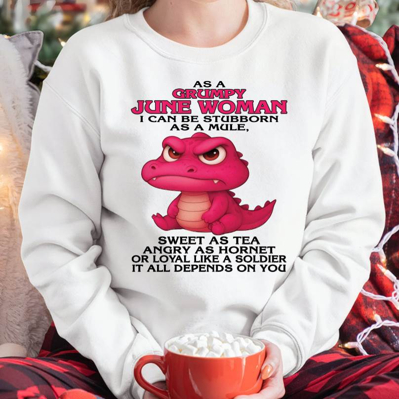 As A Grumpy January Woman - T Shirt For Woman - XUAN06 (SKU09-31-06)
